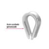 49919 - Bolsa con 5 guardacabos para cable de acero de 5/8", FIERO