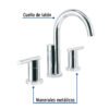 499261 49926 - Mezcladora cromo para lavabo con taladros separados, Element