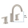 49938 - Mezcladora satín para lavabo con taladros separados, Element