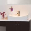 49940 - Monomando corto satín para lavabo, Foset Element