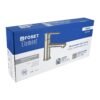 49940 - Monomando corto satín para lavabo, Foset Element