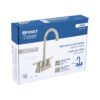 49942 - Mezcladora satín 4" para lavabo cuello tipo bar, Element
