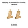 49949 - Juego de manerales de palanca para regadera, cromo, Element