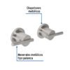 499501 49950 - Juego de manerales de palanca para regadera, satín, Element