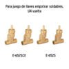 499503 49950 - Juego de manerales de palanca para regadera, satín, Element