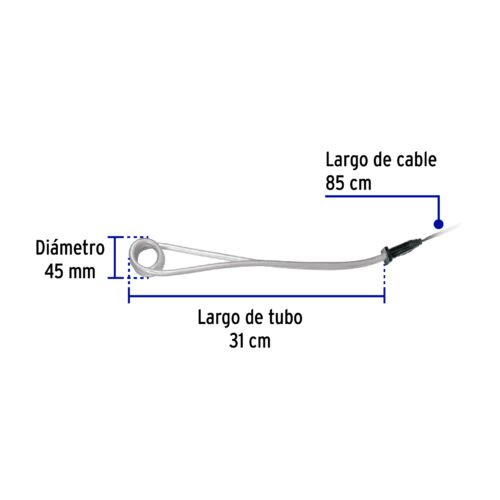 49981 - Calentador de inmersión p/agua #10 de 38 L, 1900 W, Volteck