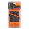 50004 - Juego de 29 brocas HSS para metal en estuche, Truper Expert