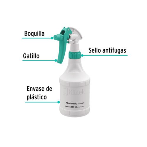 55937 - Atomizador de 1/2 litro, KLINTEK