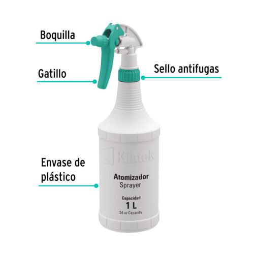 55938 - Atomizador de 1 litro, KLINTEK
