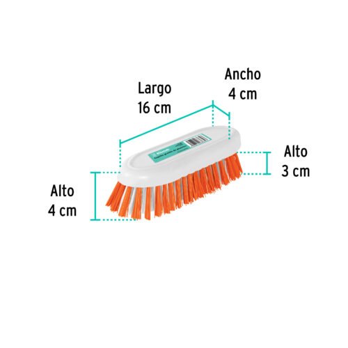 57007 - Cepillo grande de plástico, KLINTEK