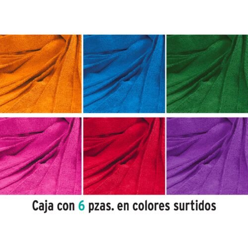 57022 - Trapeador de microfibra tipo toalla, bastón 120 cm, KLINTEK