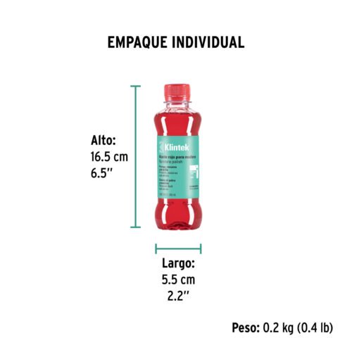 570702 57070 - Aceite rojo para muebles, 240 ml, KLINTEK