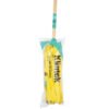 57075 - Trapeador de microfibra lisa, bastón de 120 cm, KLINTEK