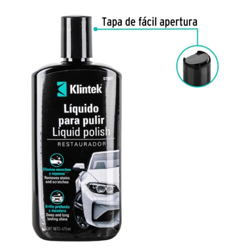 57087 - Polish líquido para auto, 473 ml, KLINTEK