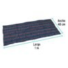 57107 - Jerga gris plana de 1 m x 48 cm, KLINTEK