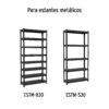 580021 58002 - Repisa metálica de 30x85 para ESTM-530 y ESTM-830, TRUPER