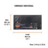 58005 - Repisa metálica de 45x85 para ESTM-545 y ESTM-845, TRUPER