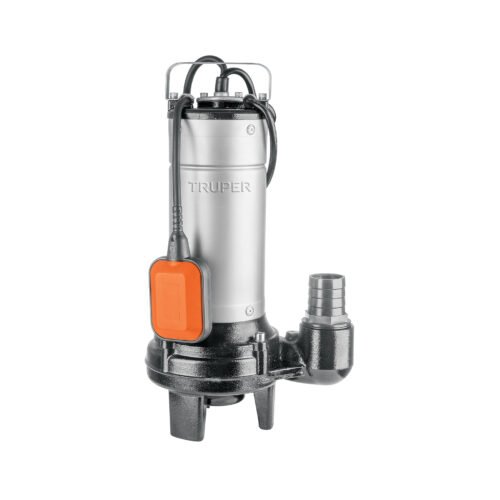 104078 - Bomba sumergible acero inox./hierro, a.sucia,1-1/2HP, TRUPER