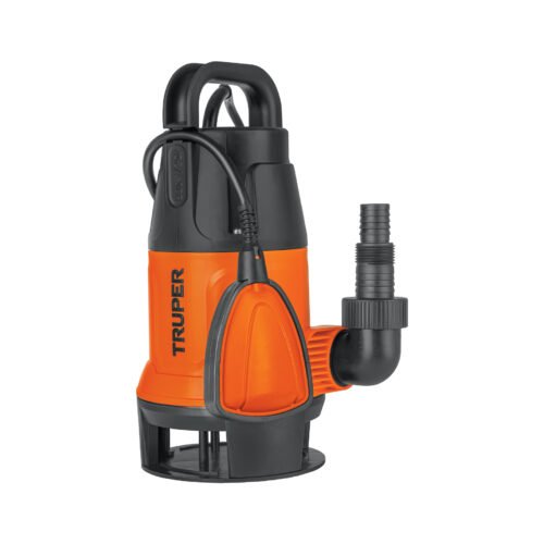 BOS-1-2SP.jpg 103733 - Bomba sumergible plástica para agua sucia 1/2HP, Truper
