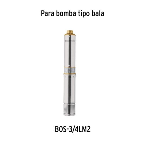 BOS-3/4LM2 102711 - Caja de control para bomba tipo bala 3/4 HP, TRUPER
