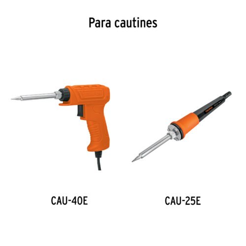CAU-40E CAU-25E 101590 - Juego de 4 puntas para cautín CAU-25E, Truper