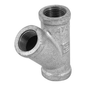 47473 - Yee sencilla 1/2" acero galvanizado, Foset