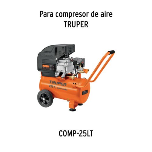 COMP-25LT 102080 - 2 ruedas 1-1/2" para compresores Grupo 4, Truper