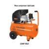 COMP-50LT 102069 - 2 ruedas 1-3/8" para compresores Grupo 3, Truper