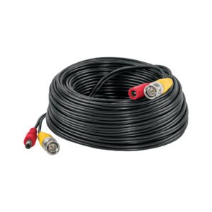 49789 - Cable Video y Energía Tipo Siamés CCTV, 20 metros, Volteck