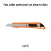 100098 - Estuche con 10 cuchillas SK2 de 9 mm para cutter, Expert