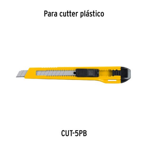 100098 - Estuche con 10 cuchillas SK2 de 9 mm para cutter, Expert