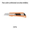 100099 - Estuche con 10 cuchillas SK2 de 18 mm para cutter, Expert