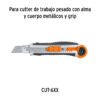100099 - Estuche con 10 cuchillas SK2 de 18 mm para cutter, Expert