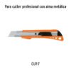 100130 - Estuche con 10 cuchillas SK2 de 25 mm para cutter, Expert