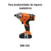 101187 - Clip para cinturón para ROTI-20A/12A y TALI-20A/12A2, Truper