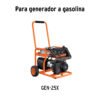 101877 - Carburador para generador a gasolina GEN-25X, TRUPER