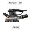 LIOR-1/2NX 101959 - Base hook and loop para LIOR-1/2NX, Truper