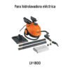 103455 - Juego de cepillos con cerdas de nylon para LV-1800, Truper