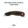 100079 - Dispensador con 10 cuchillas para NV-7X y NM-6, Expert