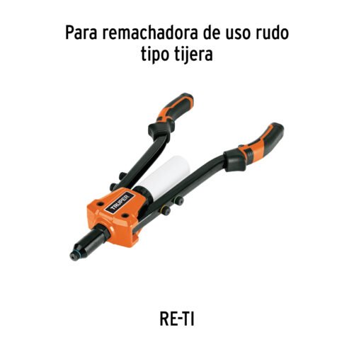 RE-TI 102231 - Kit de refacciones y mordazas para remachadora RE-TI, Truper