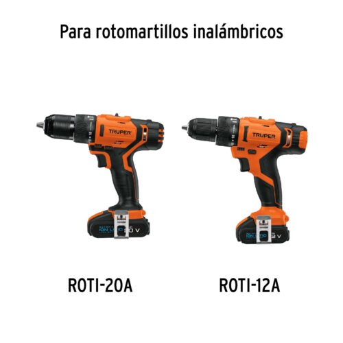 101187 - Clip para cinturón para ROTI-20A/12A y TALI-20A/12A2, Truper