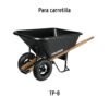 100158 - Bastidor de madera 39 x 48 mm para carretilla TP-8, TRUPER
