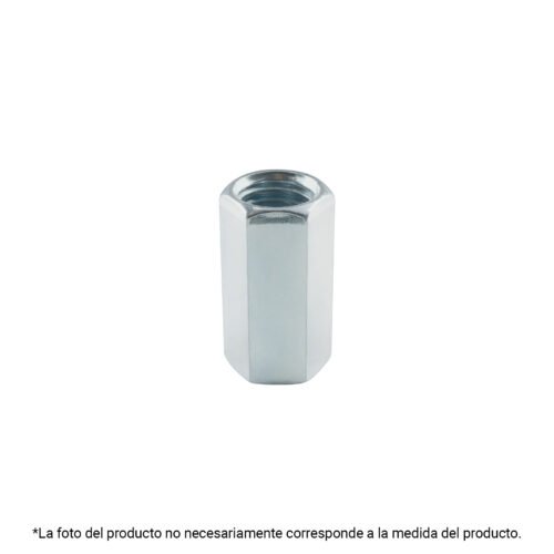 40945 - Bolsa con 5 tuercas cople, 3/8" acero galvanizado , FIERO
