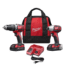 0609-0048 Combo Milwaukee rotomartillo (2607) + llave de impacto (2656) 2697-22CT