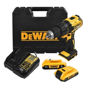 Taladro atornillador Dewalt compacto 20v max xr c/2 bat y carg DCD7771D2-B3