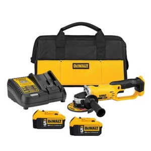 Esmeriladora Dewalt 20V 4 1/2″ c/2 baterías y cargador DCG412P2