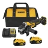 DCG413P2-B3 Esmeriladora Dewalt ares 20V 4 1/2″ c/2 baterías y cargador DCG413P2-B3