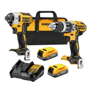 Combo Dewalt rotomartillo 1/2″ DCD796 + atornillador de impacto DCF887. 20v max DCK287E2-B3