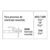29019 - Mini soldadora inversora 130A, bi-voltaje, Serie 300, PRETUL
