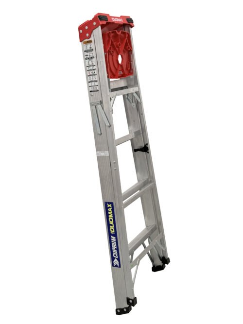 Escalera de tijera de aluminio (C-2312-04N) C-2380-04S
